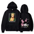 One Piece Anime Hoodie Roronoa Zoro Print Funy Pullover Long Sleeve Loose Casual Fashion Sweatshirt Uniex. 