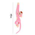 65CM Cute Long-Armed Monkey Shaped Plush Toy Monkey Long Arm Tail Soft Plush Hanging Doll Toy Home Decor Curtains Hanger. 