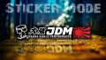 Sticker For Bike / JDM (Osaka)  Best Quality  Sticker For Bike Decal  And Decoration ( Sticker_Mode ). 