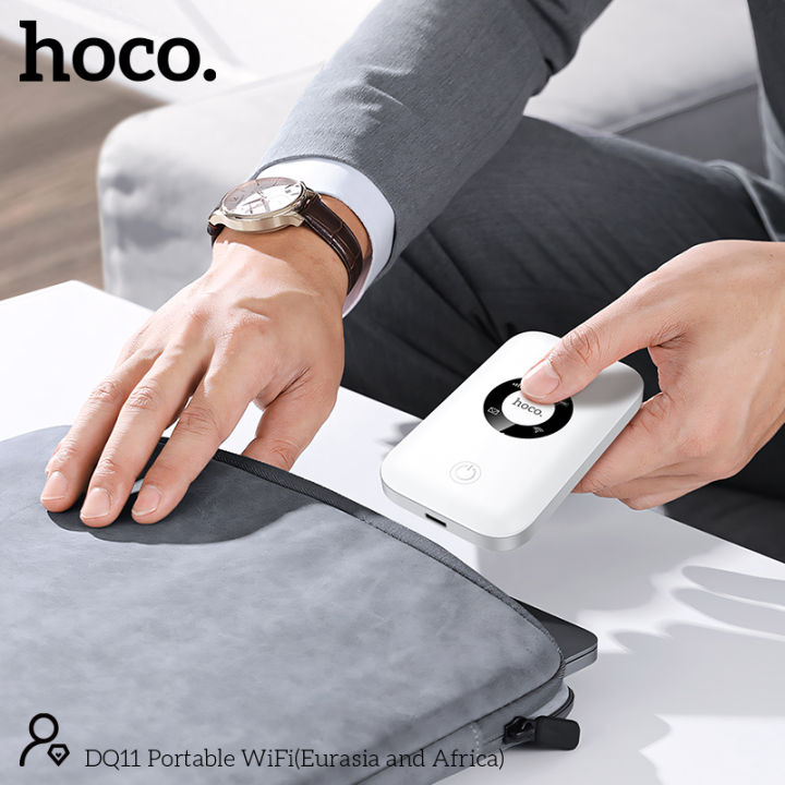HOCO%20DQ11%20Portable%20WIFI%20Router%20WiFi%206%20All%20BD%20Sim%20Supported%20Pocket%20Router%204G%20Sim%20Support%20Pocket%20Router%20For%20Travel%20Mini%20Pocket%20Router%20Wifi%20Router%20Car%20-%20Image%203