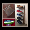 20 PCS Wall Mounted Acrylic Shoe Shelf - Transparent Floating Shoe Display, Retail Shop Sneakers Display Rack, Shoe Store Display Stands, Shoe Organizer.