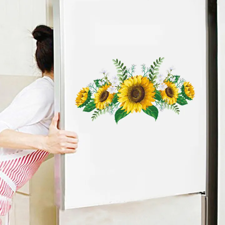 1Set%2030x60CM%20Sunflower%20Self-Adhesive%20Wallpaper%20Wall%20Decal%20Wall%20Sticker%20For%20Home%20Living%20Room%20Kitchen%20Corner%20Decorations%20-%20Image%208