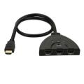 【Lejia】Port to 1 HDMI Automatic Switch Splitter Cable for HDTV DVD.