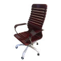 Curvature Linar Wooden Boss Chair Mahogany FCWC 3. 