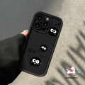 Cover For Redmi 12 13C 10C 9 12C 10A 9A 9T 9C NFC A1 A2 Redmi Note 8 10s 11 10 12 11s 9 Pro Max Poco M3 C55 X5 Mi 12 11 Lite NICE English Letter Three Black Coal Balls Case. 