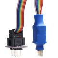 JDXHLAU SOIC8 SOP8 Test Clip Probe Line for EEPROM 93CXX/25CXX/24CXX Circuit Programming on USB Programmer TL866 RT809H(C). 