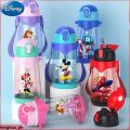 ℗ 520ml/620ml Kids Tumbler With Straw And Strap Spiderman Frozen Altman Kitty Water Bottle For Children Cute Cartoon Bpa Free Tumbler With Straw For Kids Boys Girls For School. 
