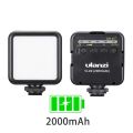 Ulanzi VL49 6W Mini LED Video Office Light 2000mAh 5500K Zoom Lighting Photographic Lighting U Bright Vlog Fill Light. 