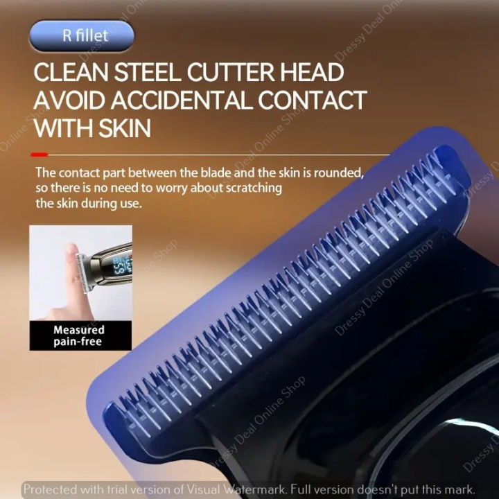 KEMEI%20KM-2273%20Professional%20Men's%20Hair%20Cutting%20Machine%20Wireless%20Trimmer%20LED%20Display%20Home%20Haircut%201800mah%20Lithium%20Battery%20-%20Image%205