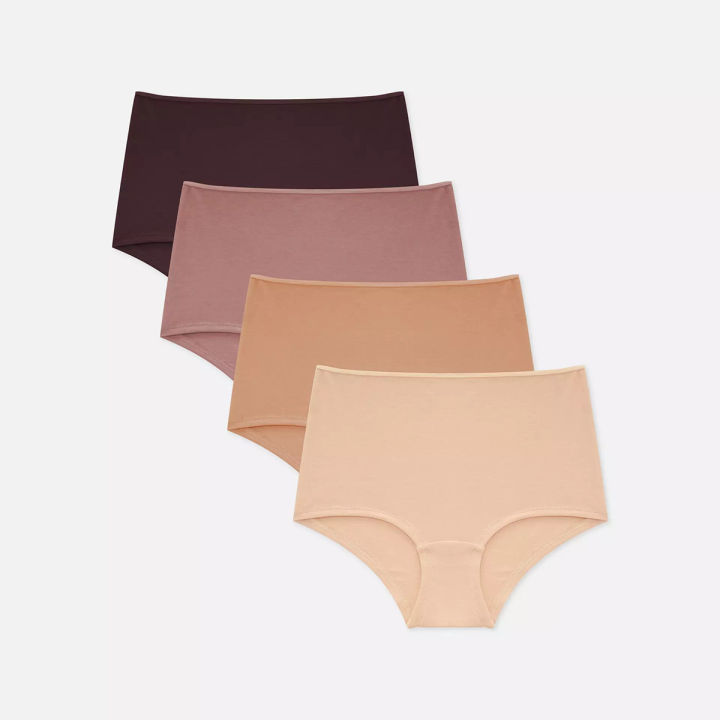 Pack Of 5 Pcs full Back coverage cotton panty for womens