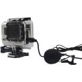 Camera Mini USB External Stereo Microphone for Go Pro Hero 3 /3+/4 Creek. 