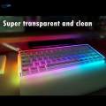 Mechanical Keyboards Dust Cover Clear Acrylic Keypads Cover for Desktop Home. 