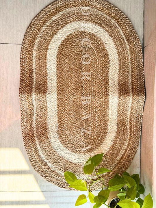 Jute%20Area%20Rug%20(20%20inch%20x%2032%20inch)%20Door%20Mat%20Indoor%20Floor%20Mat%20Bohemian%20Hand%20Woven%20Geometric%20Carpet%20Chic%20Bedside%20Rugs%20for%20Living%20Room%20Bathroom%20Entryway%20-%20Image%204