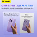 Baseus for iPhone 15 14 Pro Max Clear Case for iPhone 15 14 13 Pro Thin Soft TPU Silicone Cover for iPhone 13 12 11 Pro Max Case. 