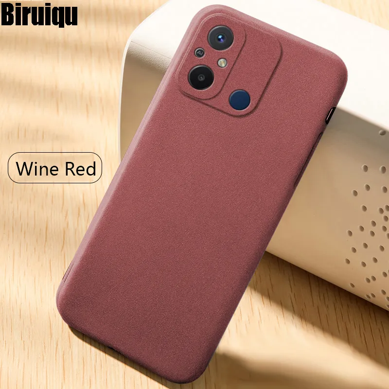 XINYEXIN Cover In Pelle Per Xiaomi Redmi 12C - Custodia Retrò Marrone, Ultrasottile E Antiurto, Con Lati Antiscivolo