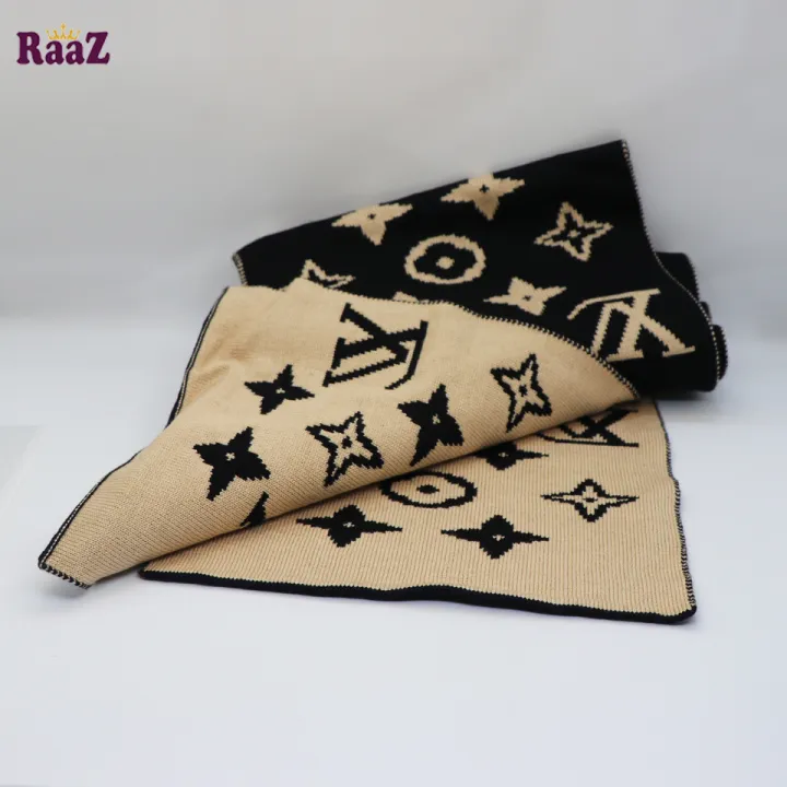 Black%20And%20Brown%20LV%20Woolen%20Soft%20Scarf,%20Muffler%20Stylish%20Fashion%20Scarf%20For%20Men%20And%20Women%20-%20Image%205