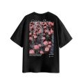 WASSUP HEODSAmerican-Style Vintage Printed Summer Short SleeveTMen's National Fashion Cotton Loose Design.