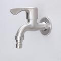 Stainless Steel Water Faucet Wall Mounting Ceramic Core Water Tap for Washing Machine. 