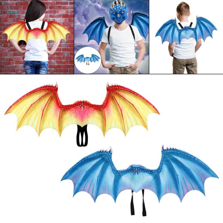 Dragon%20Wing%20Kids%20Costume%20Accessory%20for%20Stage%20Performance%20Decor%20Party%20Favors%20Red%20-%20Image%204