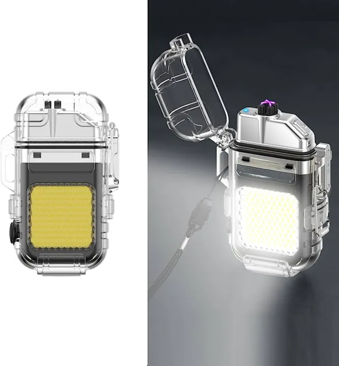 Lighter%20Transparent%20Waterproof%20ARC%20Electric%20USB%20Camping%20Flash%20light%20Rechargeable%20-%20Image%203
