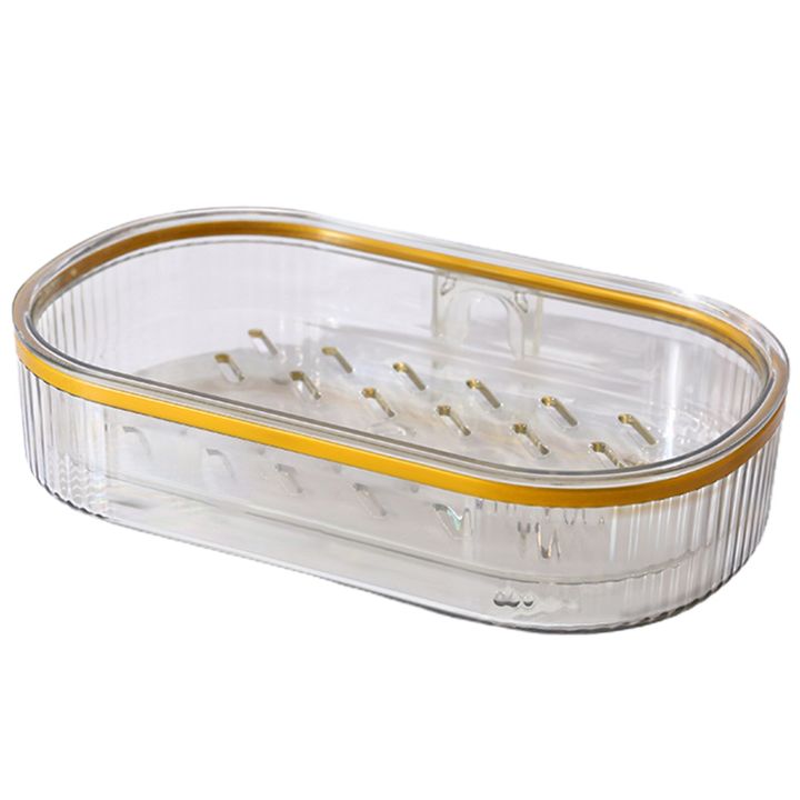 Self%20Draining%20Soaps%20Dishes%20with%20Drip%20Tray%20Dual%20Layer%20Removable%20Soaps%20Container%20for%20Bathroom%20Shower%20Kitchen%20Counter%20JAN88%20-%20Image%202