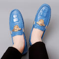 Men's Women Leather Designer Casual Shoes Luxury Loafers Moccasins Brand Driving Male Man Shoes for Men Footwear Plus Size 38-48 House Foocus.