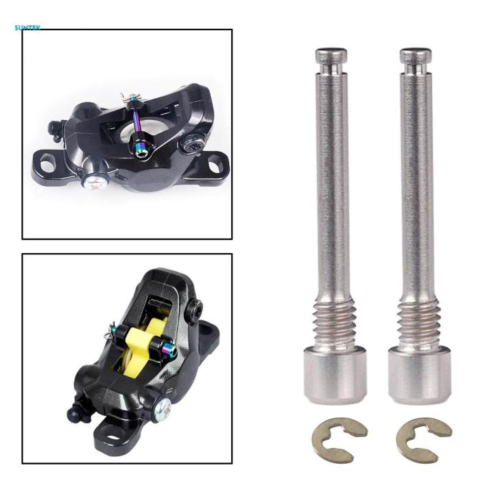 2Pcs%20Bike%20Disc%20Brake%20Bolts%20Brake%20Clamp%20Bolt%20Titanium%20Bolt%20Durable%20Portable%20Fittings%203mm%20Brake%20Lever%20Screws%20M4%20Thread%20Alloy%20Bike%20Brake%20Screws%20-%20Image%203