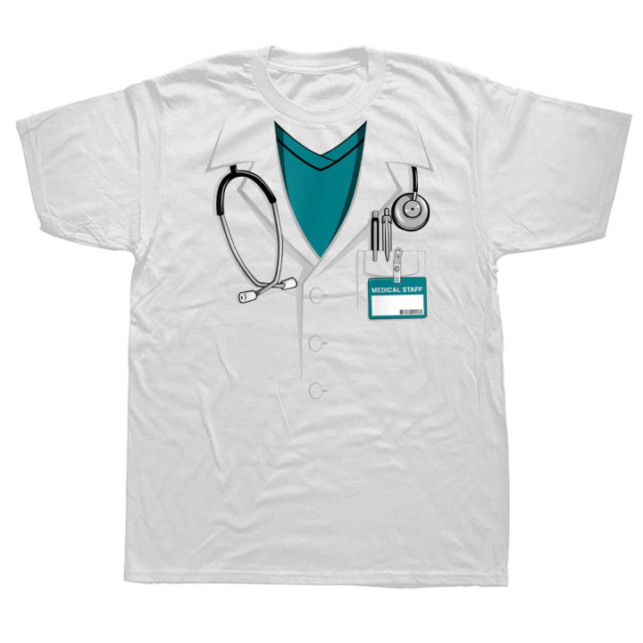 Funny Doctor White Lab T Shirts Graphic Cotton Streetwear Short Sleeve Birthday Gifts Summer Style T-shirt Mens Clothing