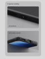 Nillkin Super Frosted Shield Pro Matte Black Case for Nothing Phone 3A - Durable Shockproof Cover.