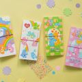 Daiso Korea CareBear Sticker Storage File (30 Pockets) Sticker Collector Photocard Binder Decorating a Diary. 