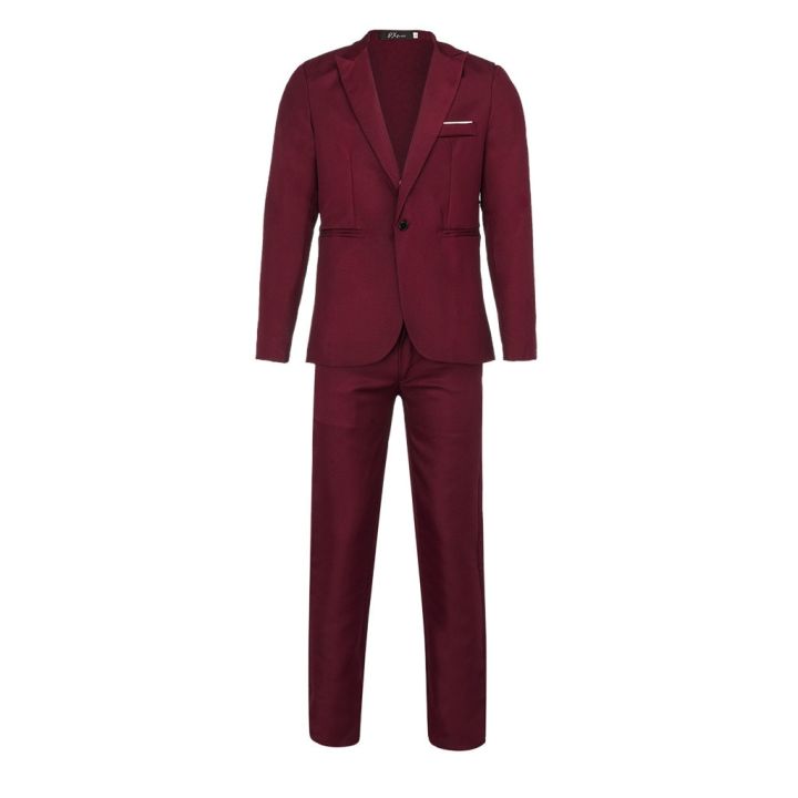 New%20design%20Men's%20Suits%20Slim%20Button%20Suit%20Pure%20Color%20Dress%20Host%20Show%20Jacket%20Coat%20Pant%20Formal%20Blazer%20Suit%20Homme%202021%20-%20Image%206