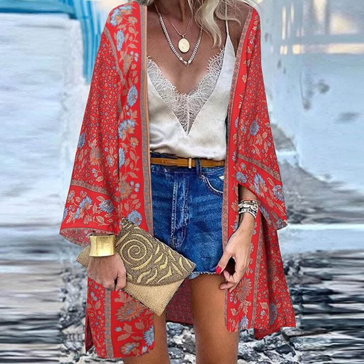 Bohemian%20Printed%20Cardigan%20Women's%20Summer%20Blouses%20Kimono%20Cape%202024%20Casual%20Long%20Sleeve%20Floral%20Blsua%20Female%20Open%20Front%20Tunic%20Blusas%20House%20Foocus%20-%20Image%202
