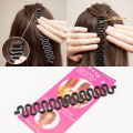 Styling Tools Fashion French Hair Braiding Tool Bun Maker Hair Styling Clip Stick Hair Accessories Twist Plait Hair Accessory For Women And Girls Hair Braid. 