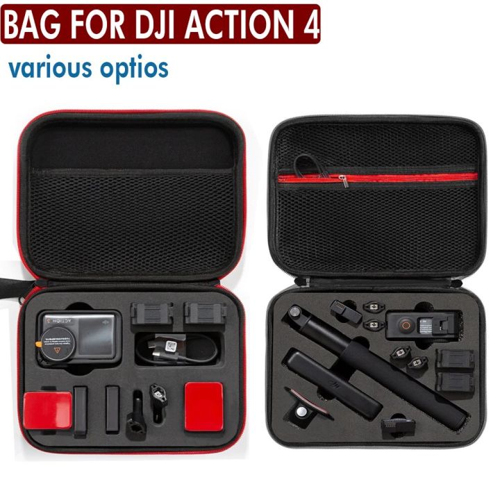Dji Action Carrying Case - 3 Sizes Available - Black