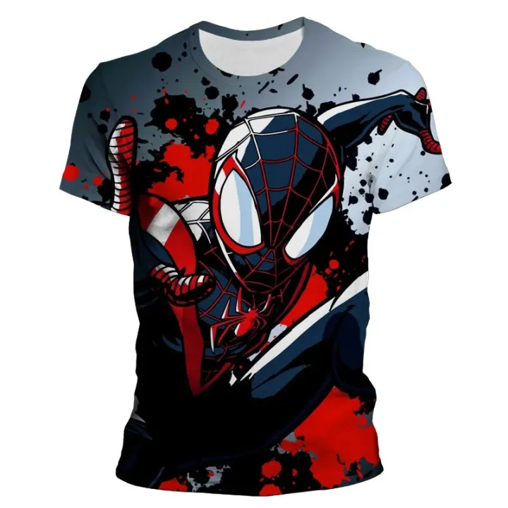 Summer%20Spider%20Man%203D%20printing%20kids%20adult%20sports%20T-shirt%20daily%20street%20fashion%20comfortable%20children's%20top%20-%20Image%205