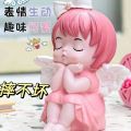【DIYAngel Doll】Graffiti VinyldiyNon-Plaster Doll Color Drop-Resistant Toy White Blank Bank. 