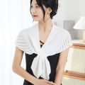 Women's Fashionable Knitted Shawl Can Be Used In All Seasons Versatile High-end Shawl Sun Protection And Warm Scarf. 