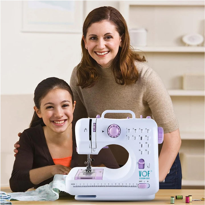 Multifunctional Sewing Machine CGSM505 Household Sewing Machine Electric Micro-Sewing Machine Mini Sewing Machine 12 stich Overlock Embroidery Letters