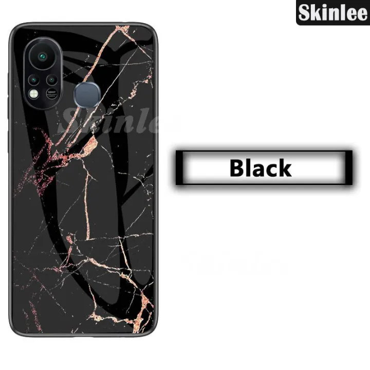 Phone%20Case%20for%20Infinix%20Hot%2011S%20Back%20Cover%20Fashion%20Marble%20Tempered%20Glass%20Soft%20Silicone%20Cases%20for%20Infinix%20Hot%2011S%20Cover%20-%20Image%203