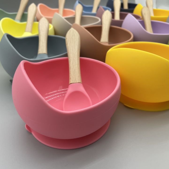 2%20Pcs/Set%20Children's%20Silicone%20Bowl%20Spoon%20Baby%20Suction%20Cup%20Bowl%20for%20Kids%20Toddlers%20BPA%20Free%20Drop-proof%20Feeding%20Tableware%20with%20Spoon%20-%20Image%208