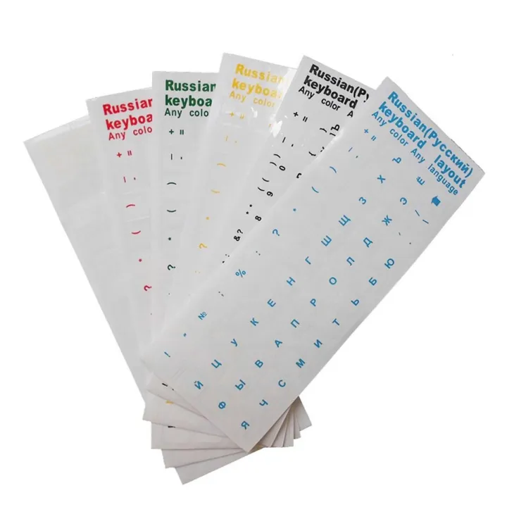 【happy one】SIANCS Keyboard Keycap Stickers Computer Mechanical Notebook Desktop s Transparent Cover