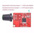 Mini 5A PWM Max 90W DC Motor Speed Controller Module 3V 6V 12V 24V 35V Speed Control Switch LED Dimmer for 775 DC Motor. 