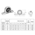 Self-aligning Rhombic 8mm 10mm 12mm 15mm Thrust Bearing ZINC Alloy KP000 KP001 KP002 Pillow Block Bearing.