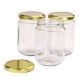 Glassware food jar , glass jar 500 gm ( 4 pieces).