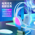 Panson PSH-600 Over-Ear Headset 7.1 E-sports Gaming Wired RGB Optical Headset USB Computer with Microphone.