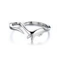 CuteOpen Adjustable Ring Gift for Women Rings Dinosaur Rings Long-necked Dragon Stegosaurus Jewelry.