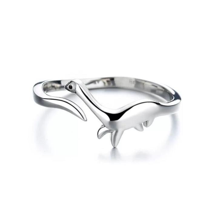 CuteOpen%20Adjustable%20Ring%20Gift%20for%20Women%20Rings%20Dinosaur%20Rings%20Long-necked%20Dragon%20Stegosaurus%20Jewelry%20-%20Image%205