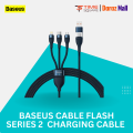 Cable Flash Series 2 Two-for-three Charging Cable U+C to Micro Lightning Type-C 100W 1.2m. 