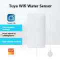 Tuya WiFi Smart Water Leakage Alarm Wireless Water Level Remote Monitor Detector Flood Alert Overflow Security Alarm System. 