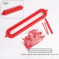 Gift Plastic Weaving Loom Knitting Kit Rectangle Handmade Craft DIY Machine Sewing Tools DIY Wool Knitter Women. 